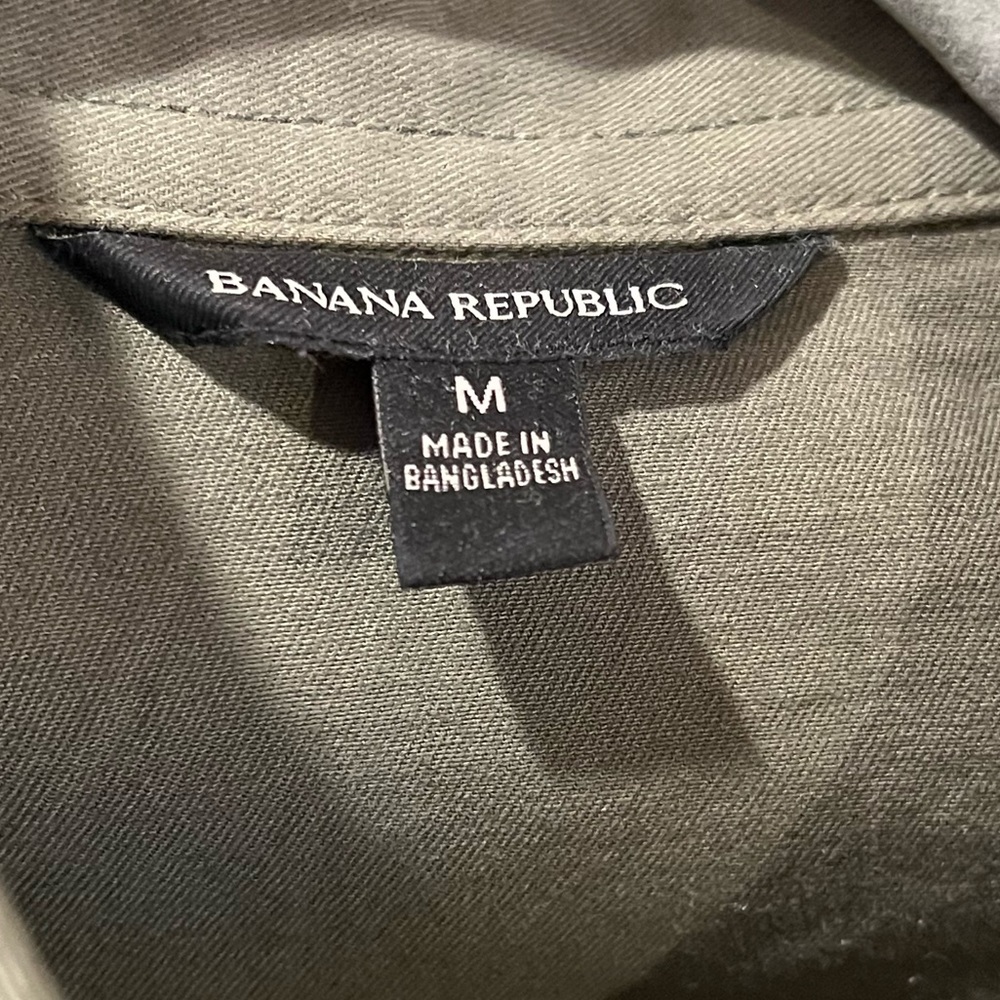 Banana Republic Army Green Jumpsuit with Belt - Picture 6 of 8